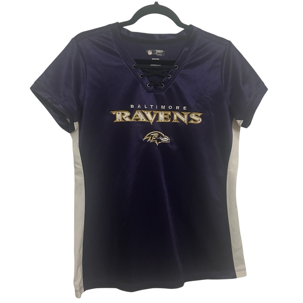 NFL Ravens Fitted Jersey Size L
